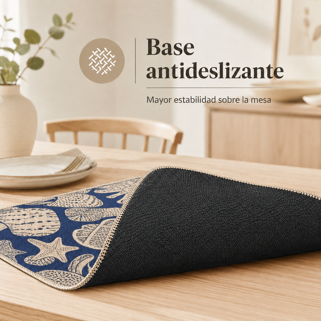 Tapete Individual Decorativo Antideslizante