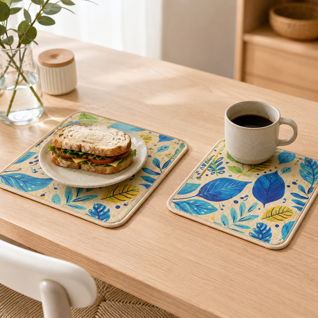 Set de Individuales Decorativos Antideslizantes – 2 piezas