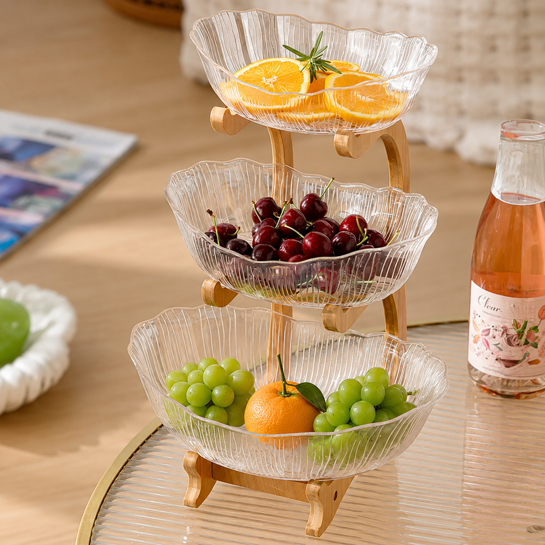 Frutero Organizador de 3 Niveles