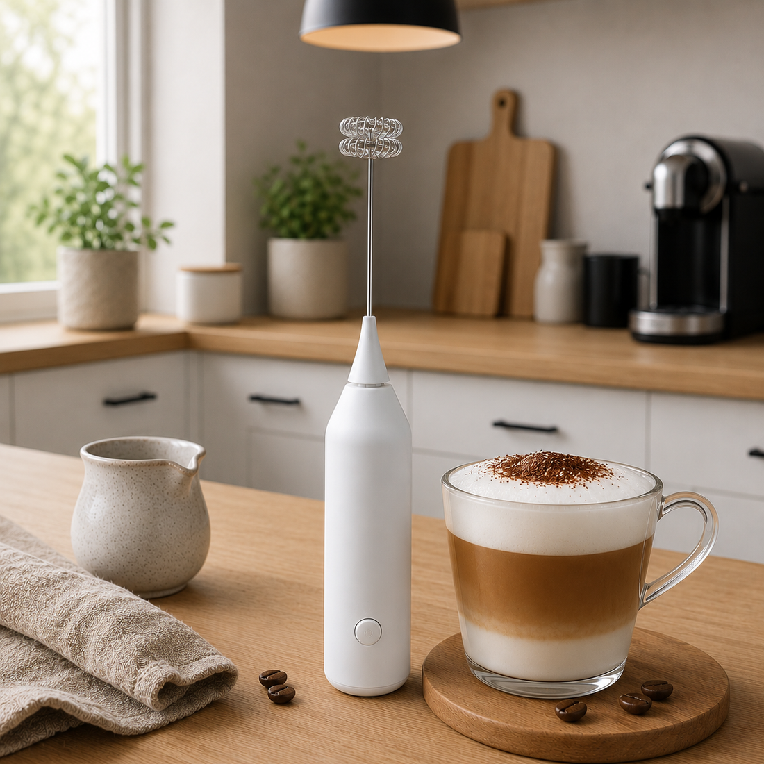 Batidor Eléctrico para Bebidas