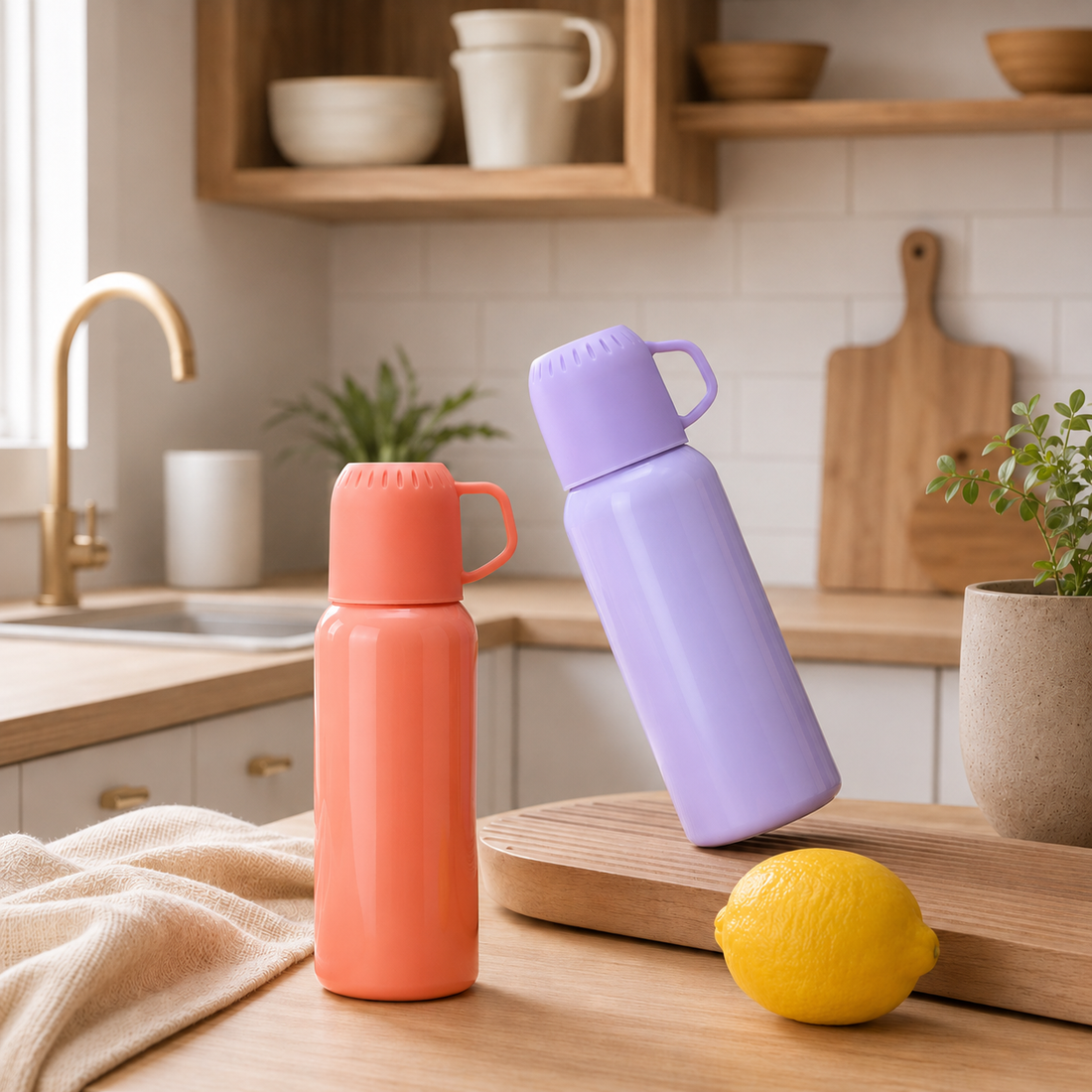 Set botella térmica + tazas