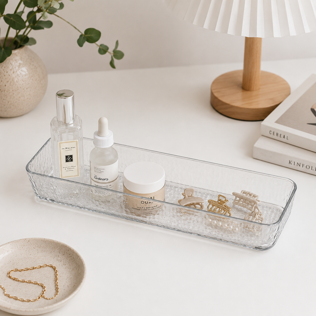 Organizador Rectangular Transparente Multiusos