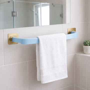 Soporte de Toalla Adhesivo para Baño