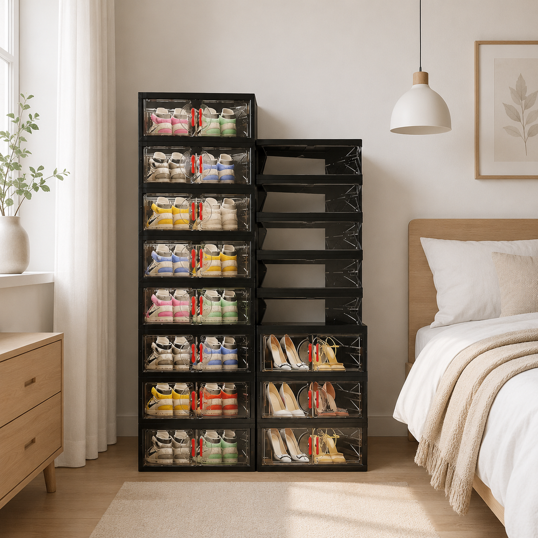 Organizador Modular de Zapatos 8 niveles