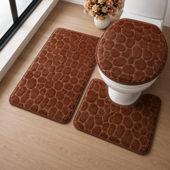 Set de Alfombras para Baño 3 Piezas