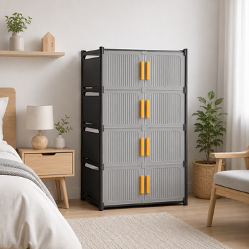 Zapatera Modular Multiusos con Puertas