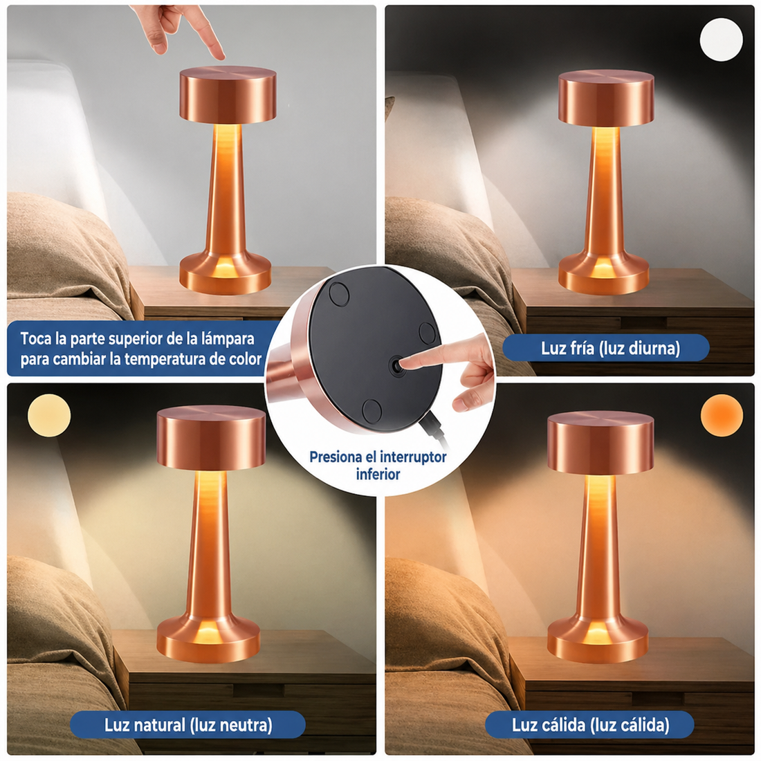 Lámpara LED Touch