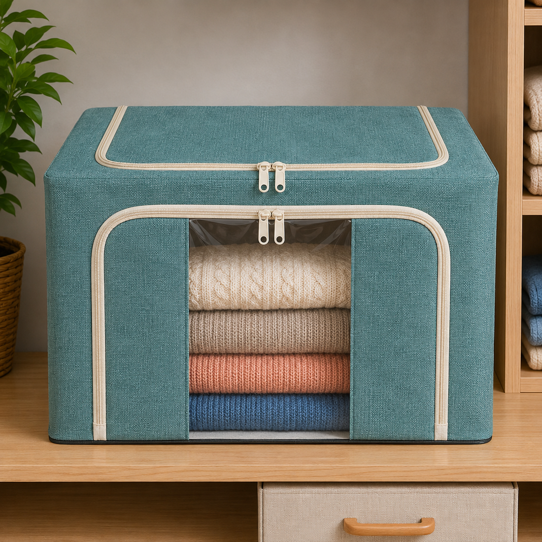 Organizador de Ropa con Ventana