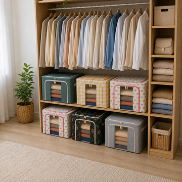 Organizador de Ropa con Ventana