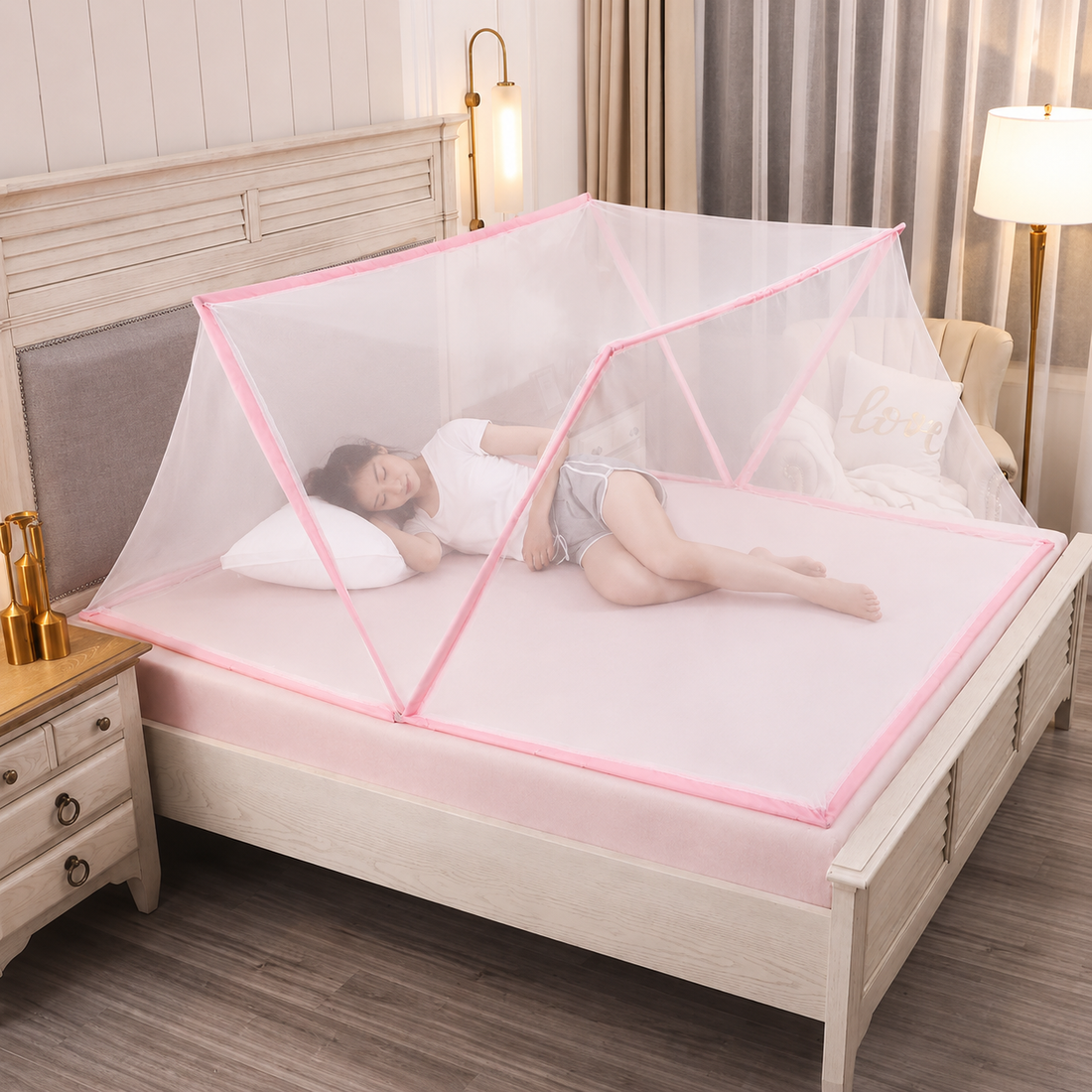 Mosquitero protector para 2 plazas
