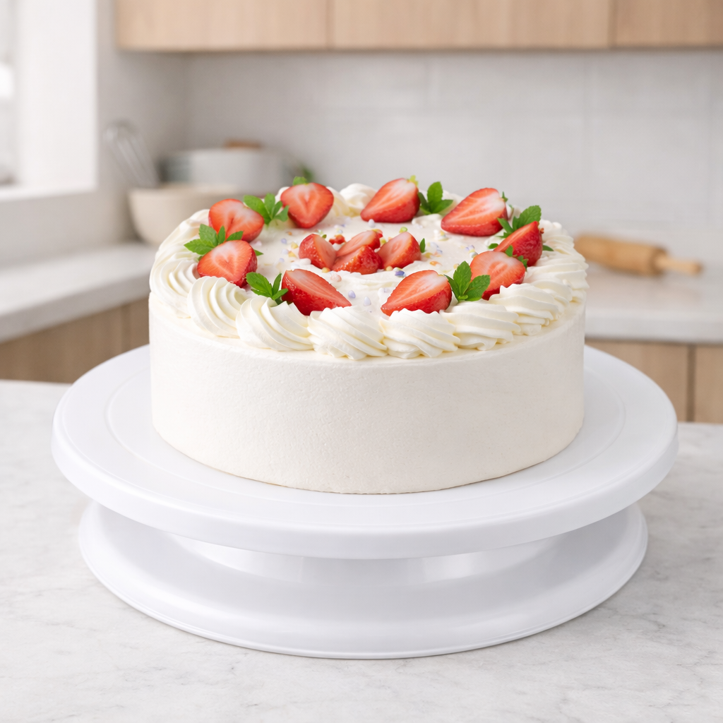 Base giratoria para torta y pasteles