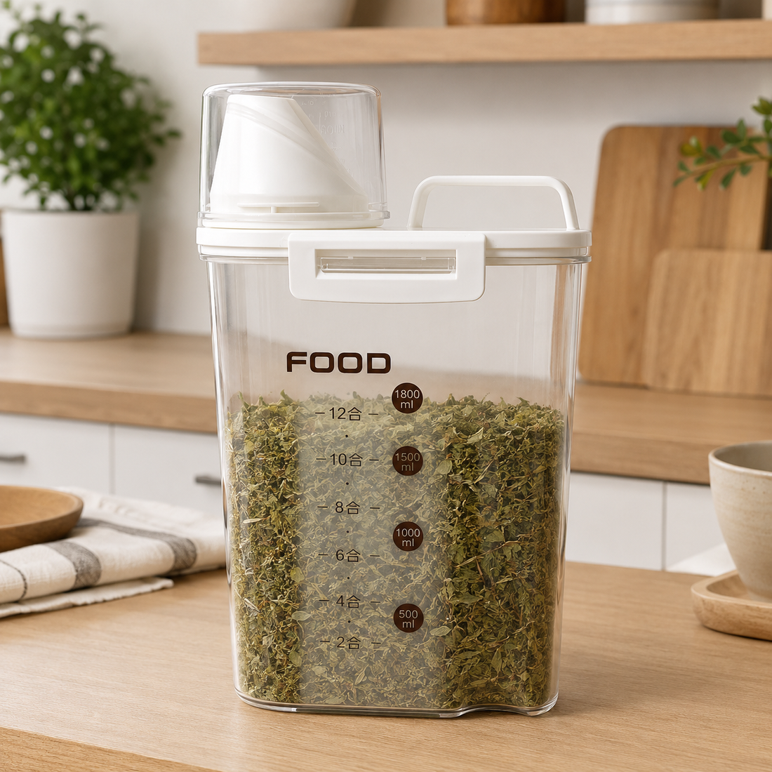 Recipiente de almacenamiento de 2300ml