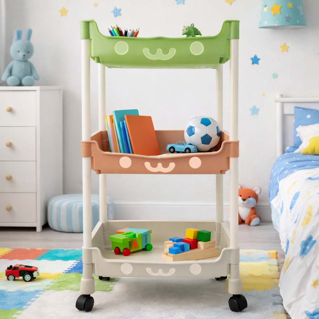 Organizador infantil de 3 niveles