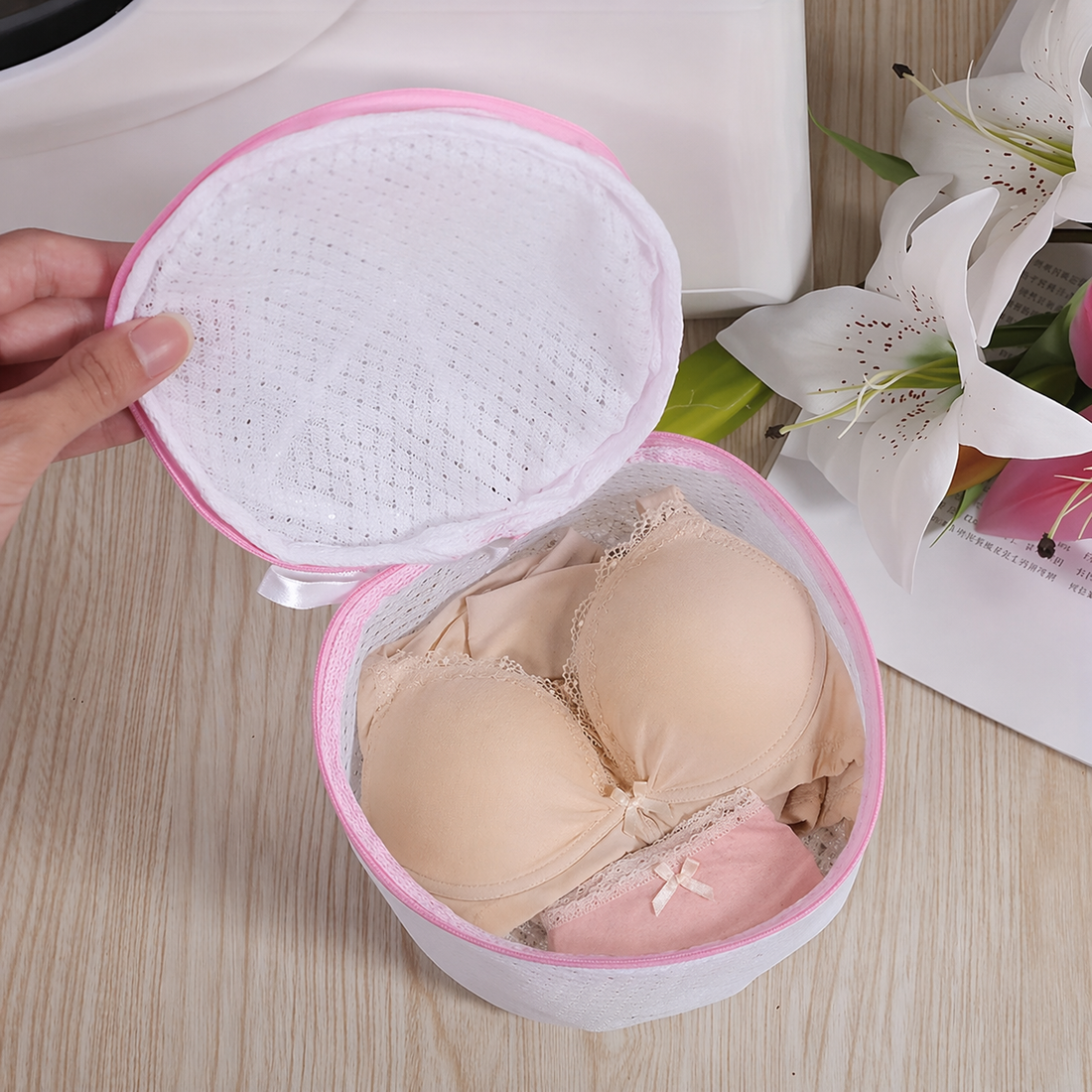 Bolsa Protectora para Lavado de Ropa Delicada