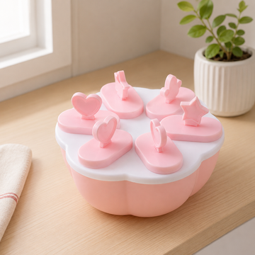 Molde para Helados Diseño Floral