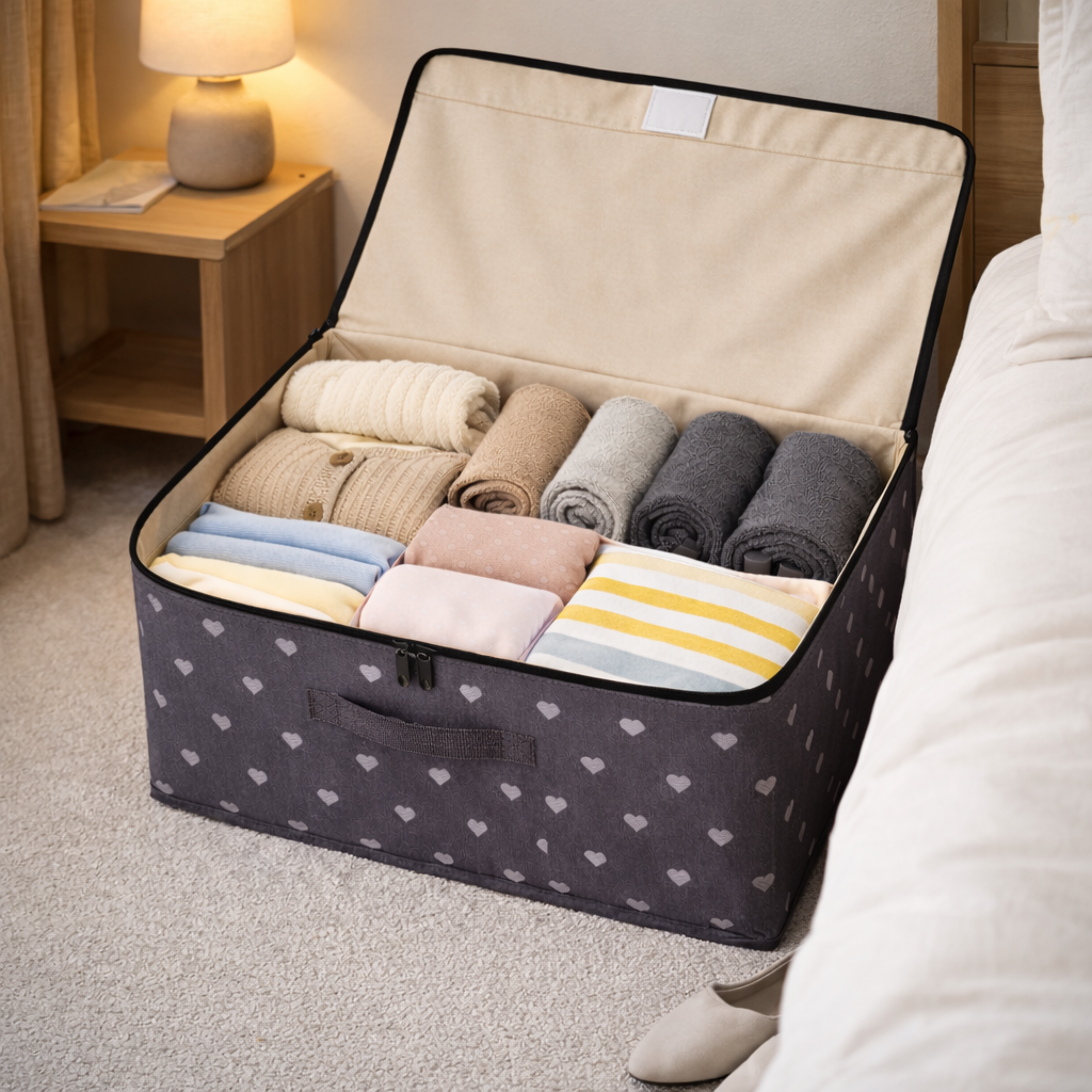 Caja organizadora con tapa