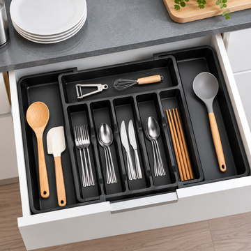 Organizador de Cubiertos Extensible para Cajón