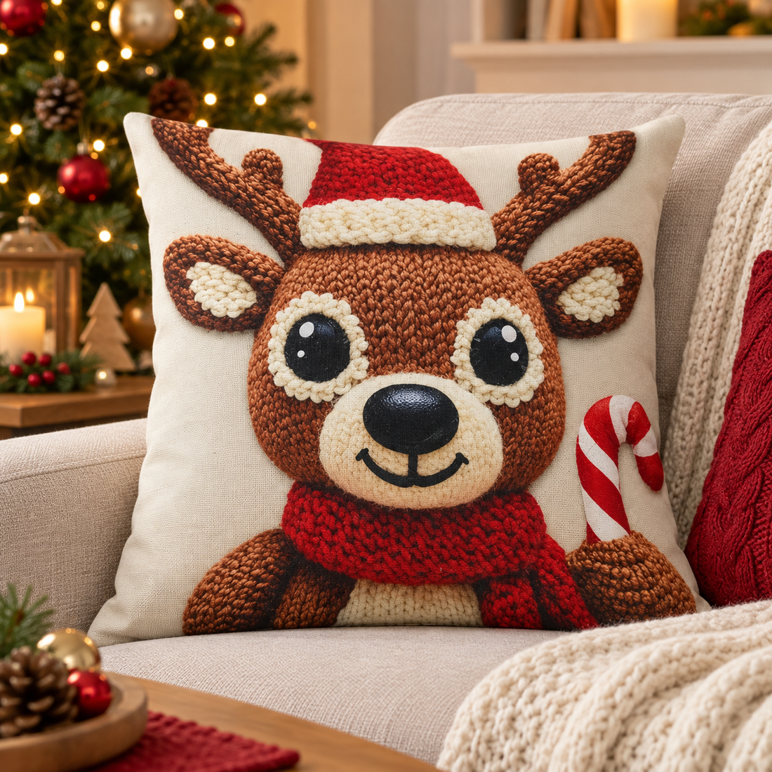 Cojín Decorativo Navideño