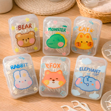 Palillos De Dientes con estuche kawaii