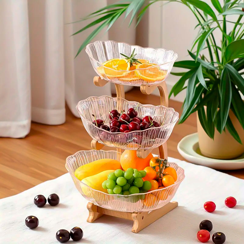 Frutero Organizador de 3 Niveles