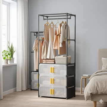 Organizador de Ropa Multifuncional con Cajones