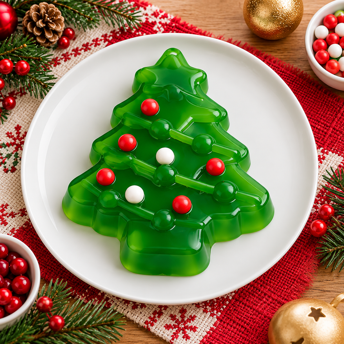 Molde de Silicona Árbol de Navidad