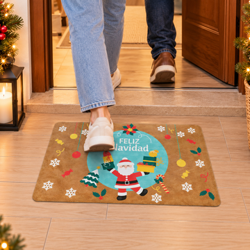 Tapetes Navideños Antideslizante