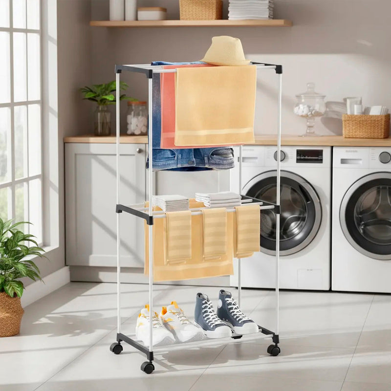Perchero Organizador Multifuncional con ruedas