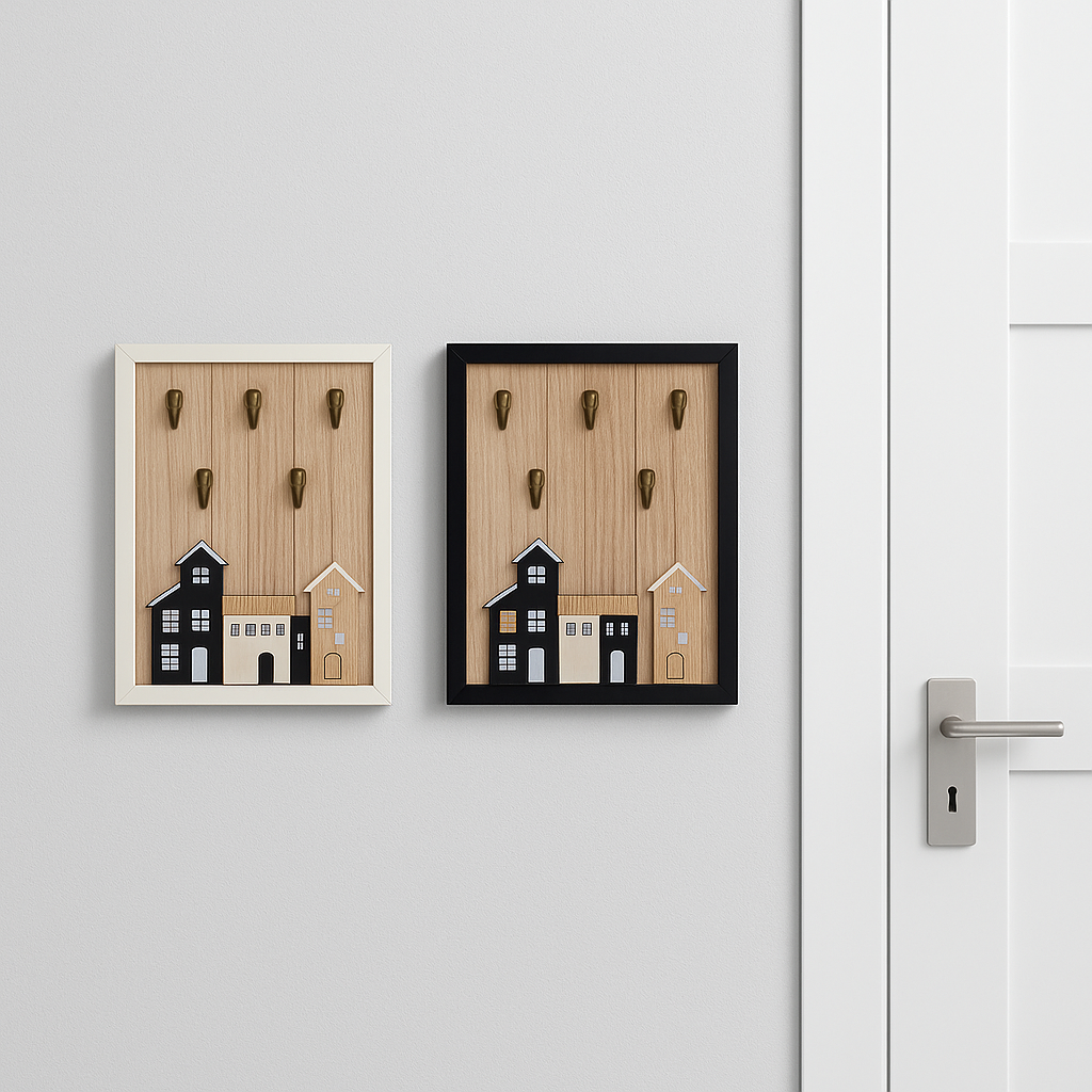 Portallaves de pared decorativo