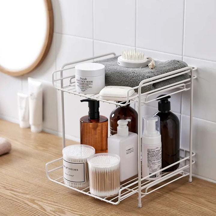 Organizador de 2 niveles multiuso