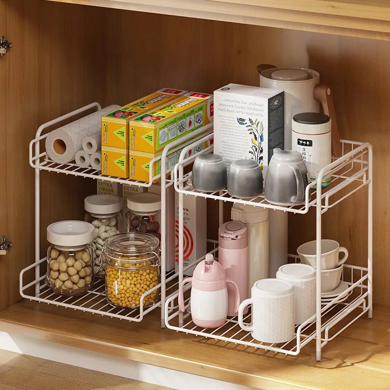 Organizador de 2 niveles multiuso