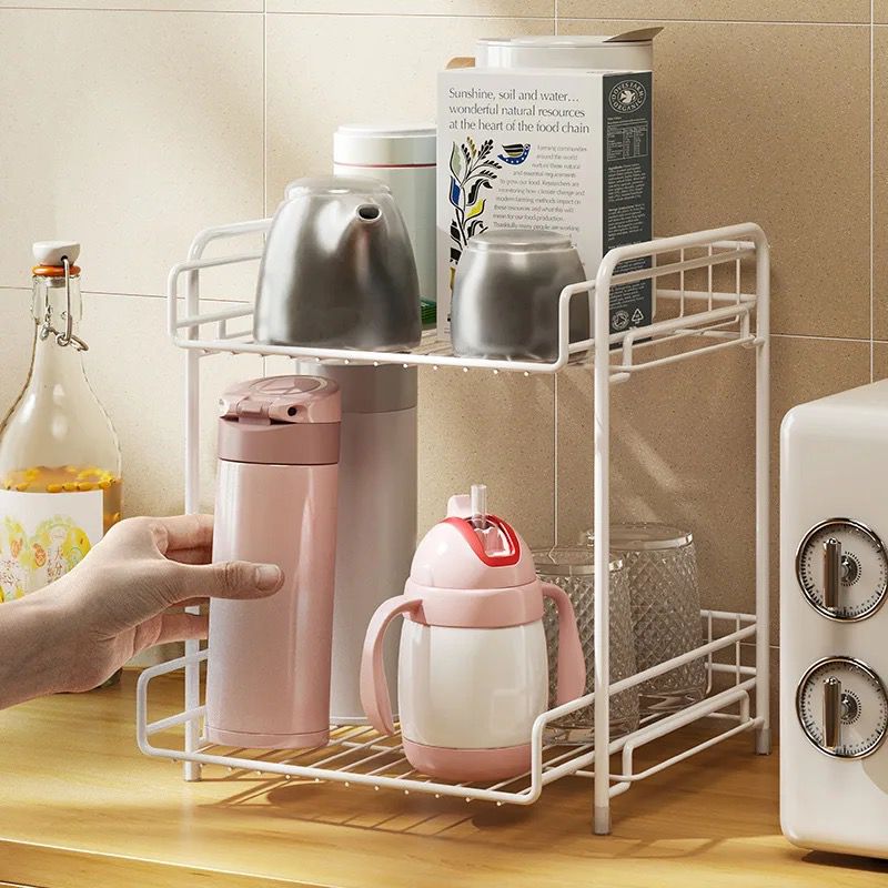 Organizador de 2 niveles multiuso