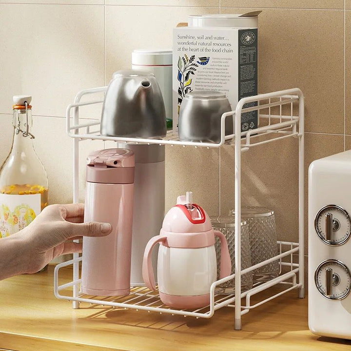 Organizador de 2 niveles multiuso
