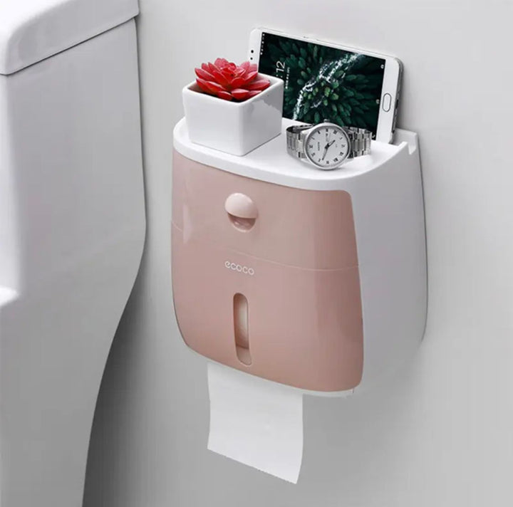 Dispensador de papel y organizador