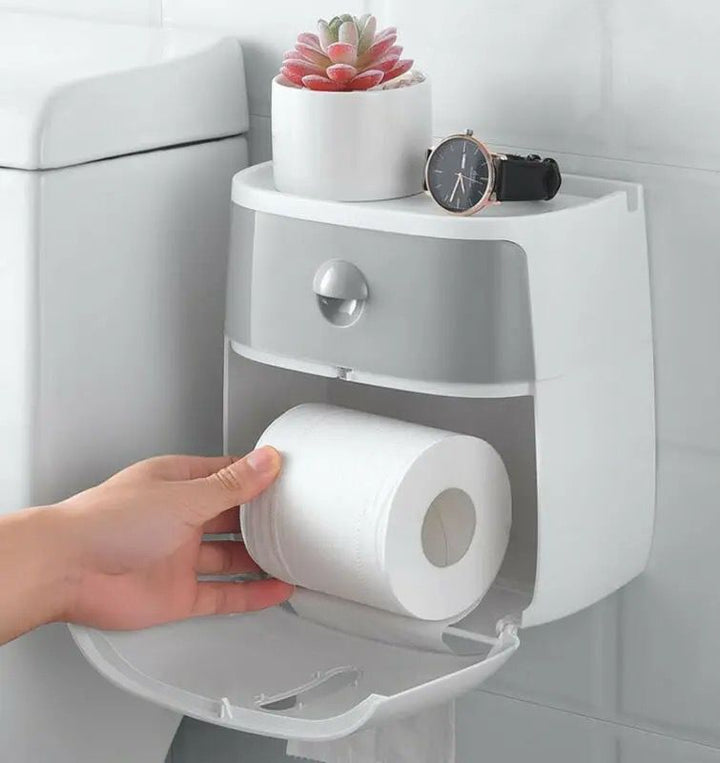 Dispensador de papel y organizador