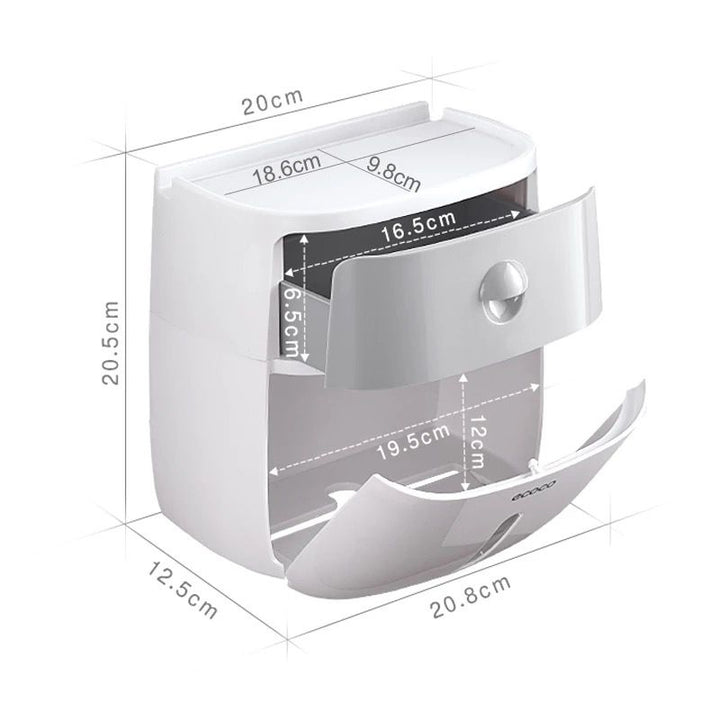 Dispensador de papel y organizador
