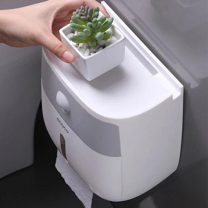 Dispensador de papel y organizador