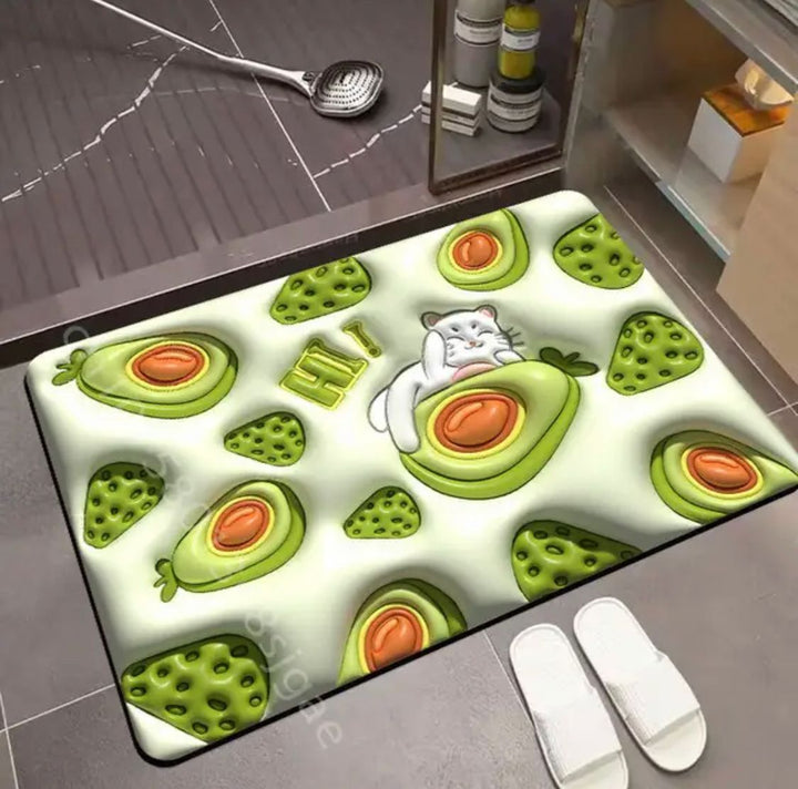 Alfombra absorbente 3D
