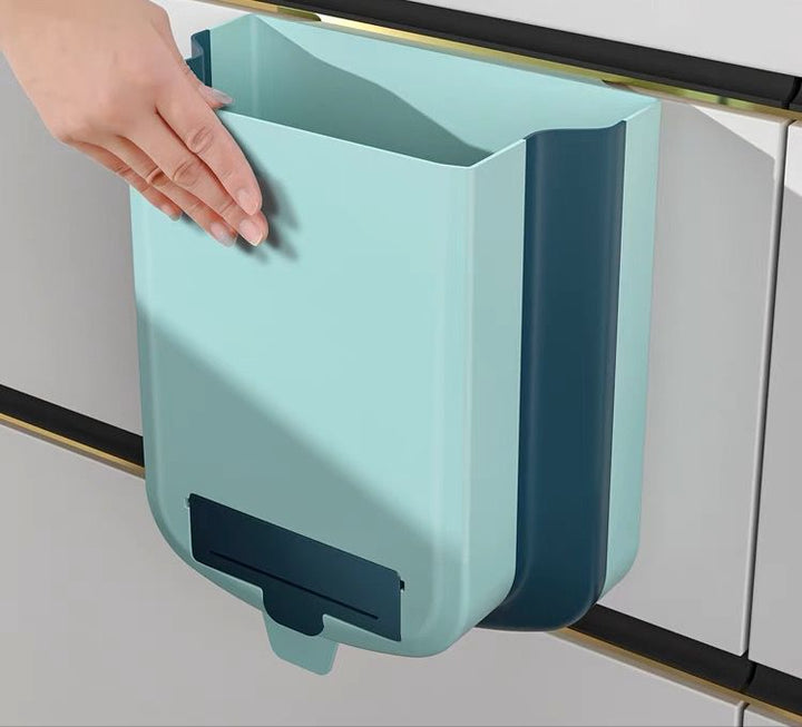 Contenedor de basura plegable