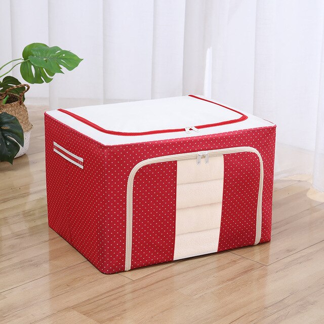 Caja organizadora plegable y apilable enkasa.pe