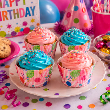 Capacillos Decorativos para Cupcakes 100 pcs
