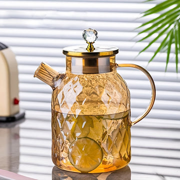 Tetera de borosilicato de 1.8L