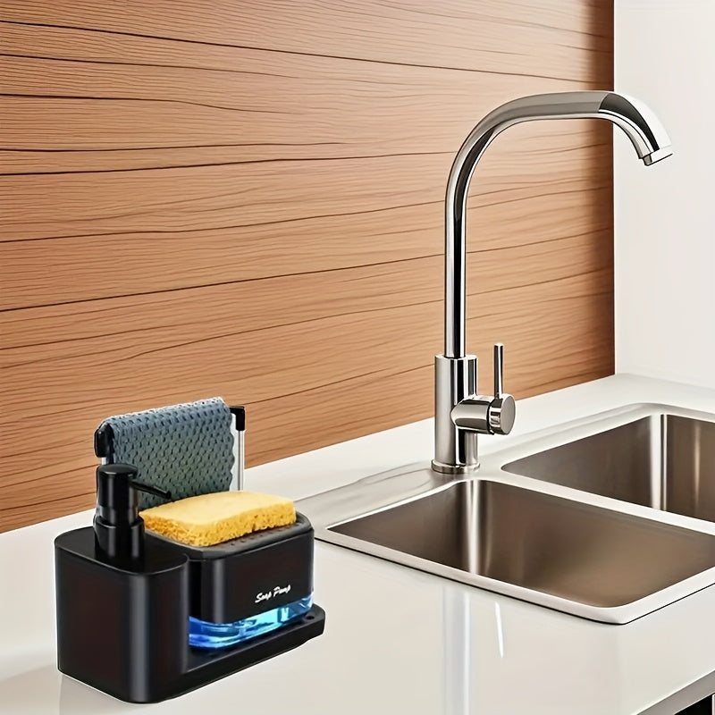 Dispensador con organizador de esponja