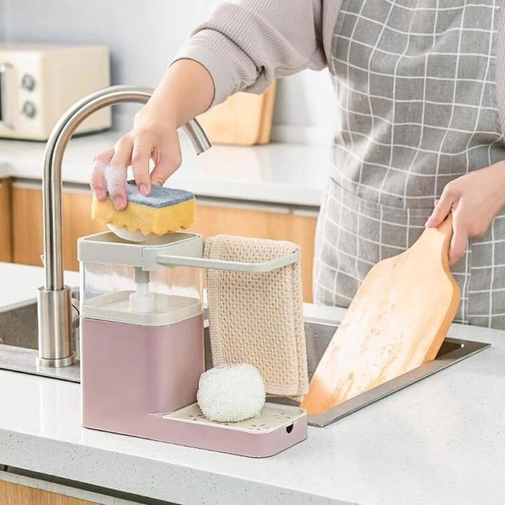 Dispensador y organizador de cocina