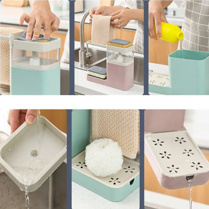 Dispensador y organizador de cocina