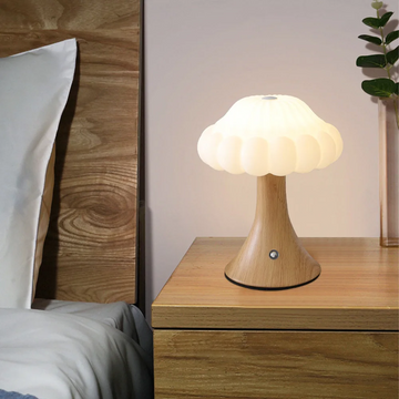 Lámpara de Mesa Hongo LED