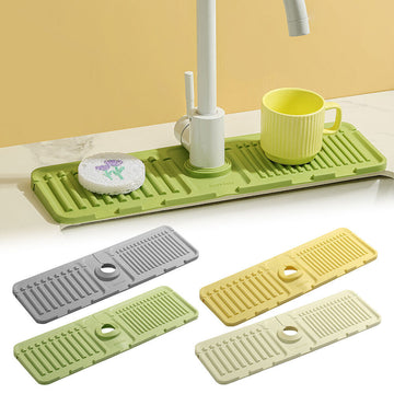 Tapete absorbente para grifo de cocina o baño