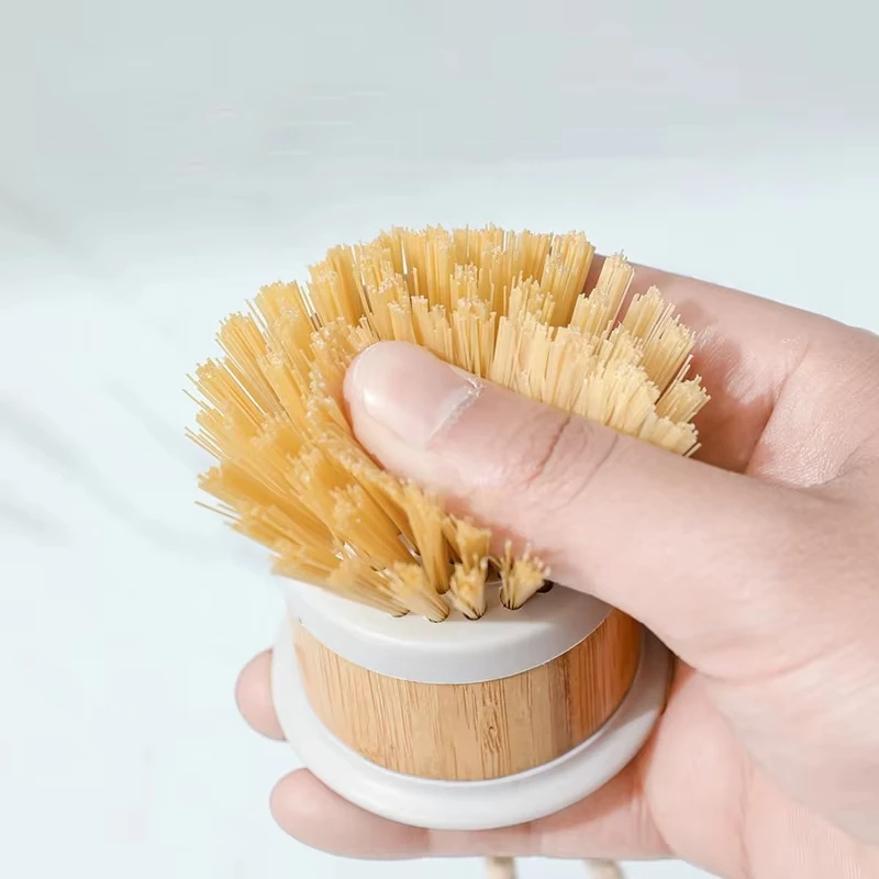 Cepillo del impieza de bambú