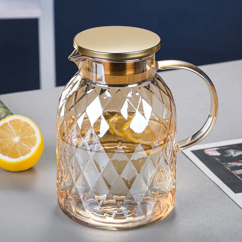 Tetera de borosilicato de 1.8L
