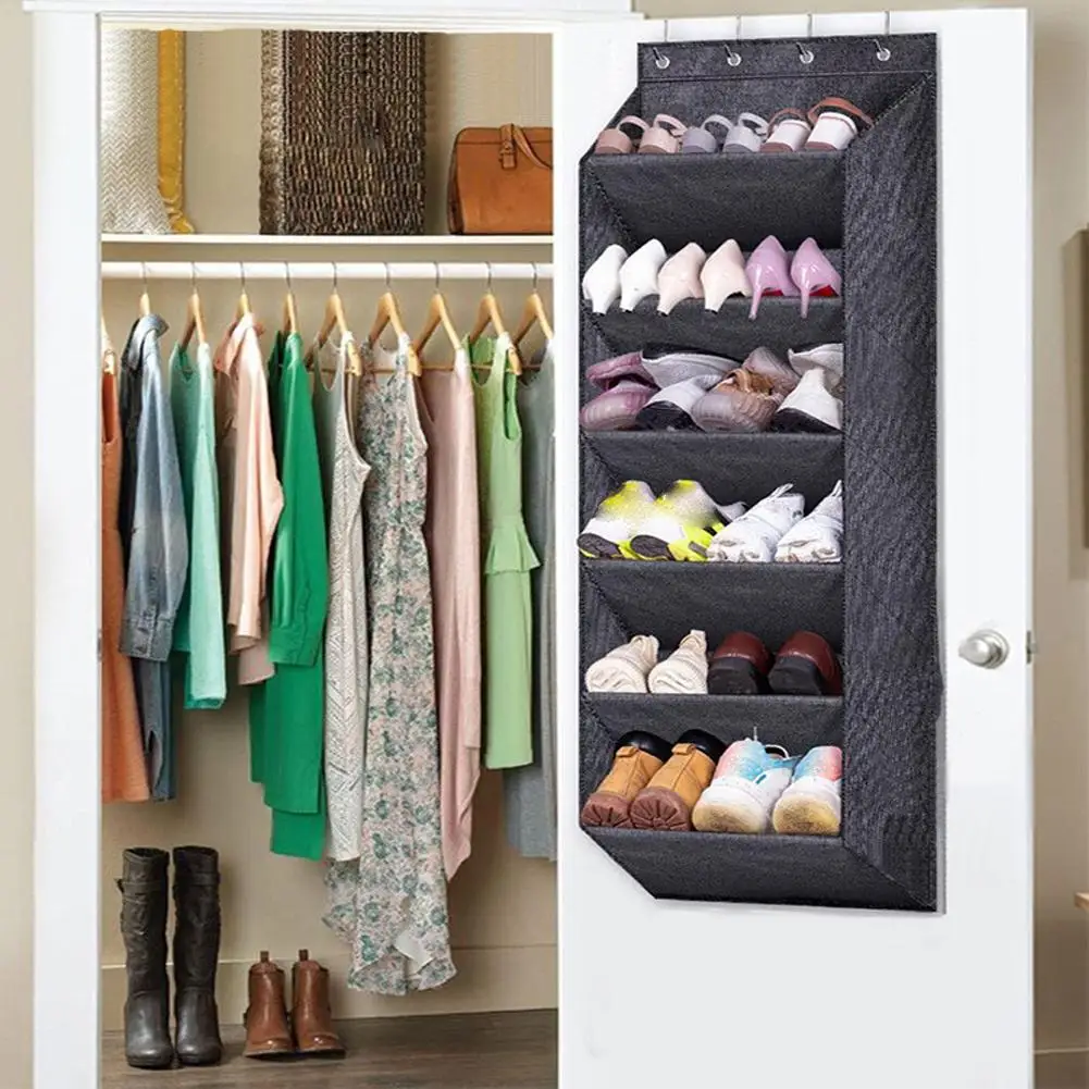 Organizador de zapatos colgante para puerta